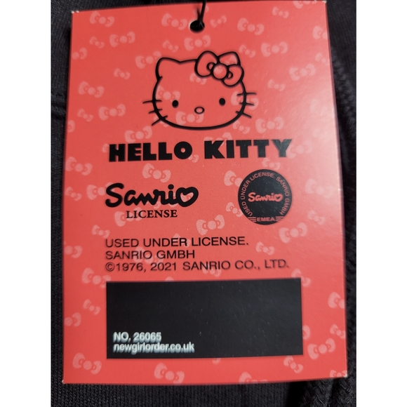 NG Order Hello Kitty Feeling Cute Back Print Hoodie - Picture 8 of 11